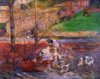 Gauguin, Paul - Landscape with Geese